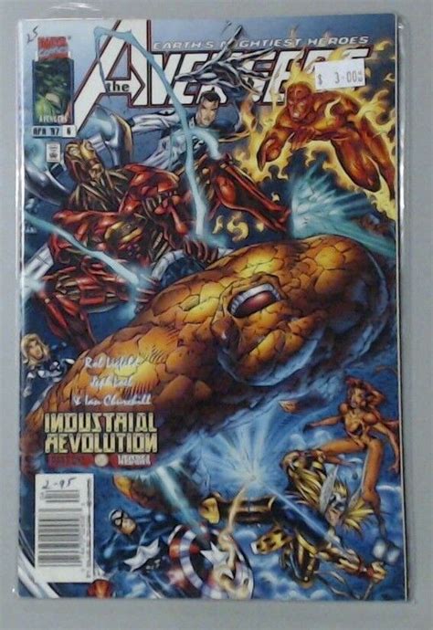 Comic Book Iron Man Hulk Captain America The Avengers Marvel 6 X