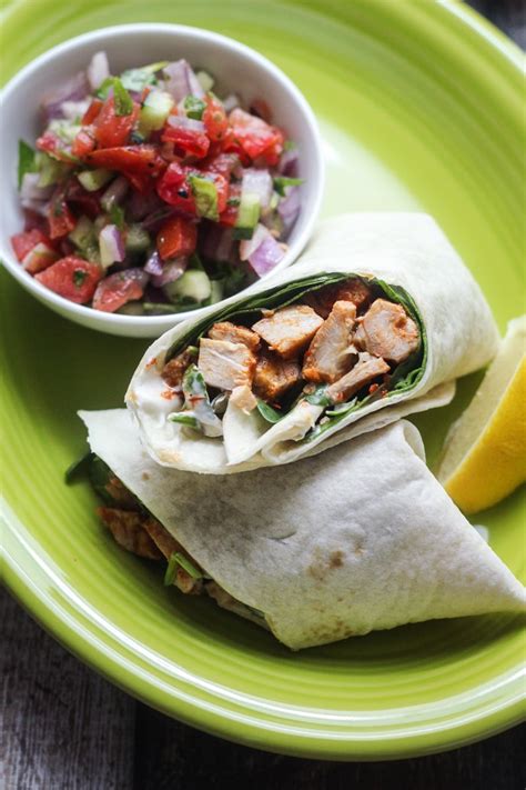 Depending on what you add to your chicken wrap will determine if it's healthy or not. Healthy Moroccan Chicken Wrap - The Wanderlust Kitchen