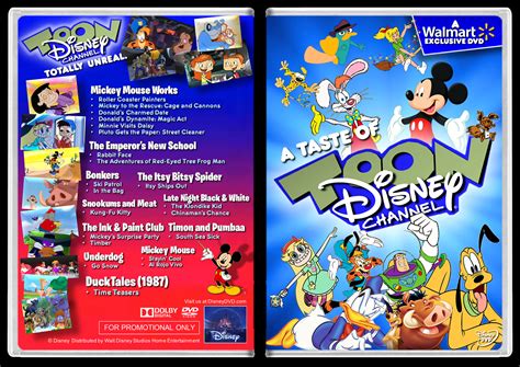 Image Disney Dvd A Tatste Of Toon Disney Wal Mart Exclusive