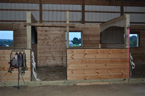 (if it's not already black, spray paint it. Barn Improvements Part 2: Custom Arched Horse Stalls