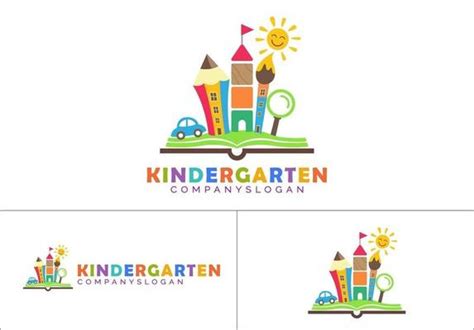 Kindergarten Logo Vector Art Icons And Graphics For Free Download