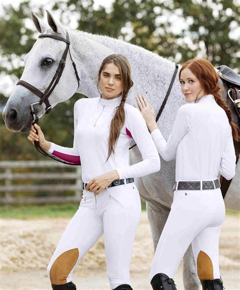 The All White Everything Equestrian Outfits Equestrian Riding