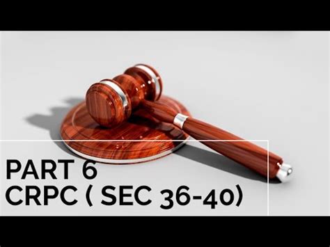 Criminal Procedure Code Part Sec CS Executive LLB NET YouTube