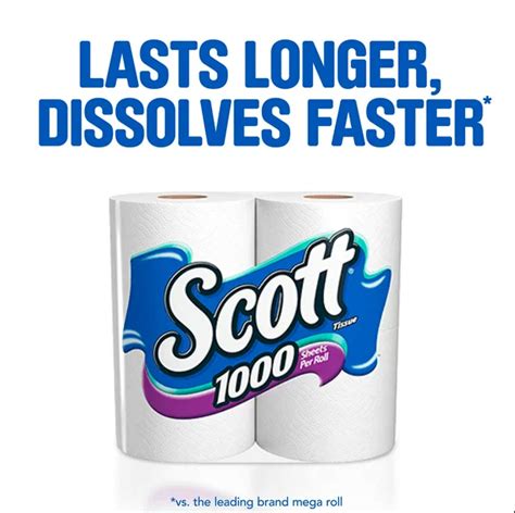 Scott Rapid Dissolving Toilet Paper 8 Roll 231 Sheet Atha Mart