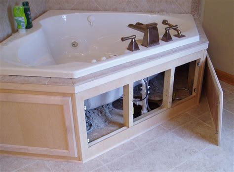 Install the tub in a location that will permit access to the service panels, plumbing and electrical hookups. P4300100.JPG 1,085×800 pixels | Tub remodel, Jacuzzi tub ...