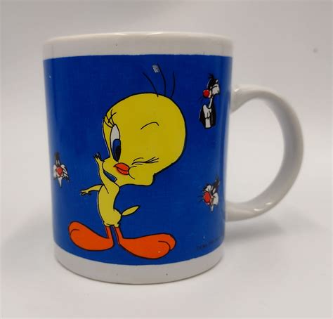 Tweety Bird Mug Looney Tunes Vintage Gibson Etsy