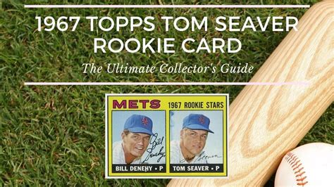 1970 topps #69 victory leaders (w/ niekro, jenkins, & marichal) (vg) $1 1970 topps #195 nl playoffs. 1967 Topps Tom Seaver Rookie Card: The Ultimate Collector's Guide | Old Sports Cards