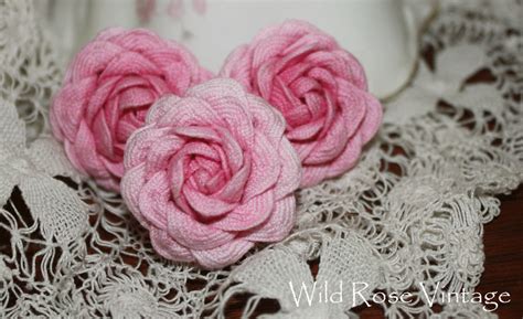 Wild Rose Vintage Rick Rack Roses