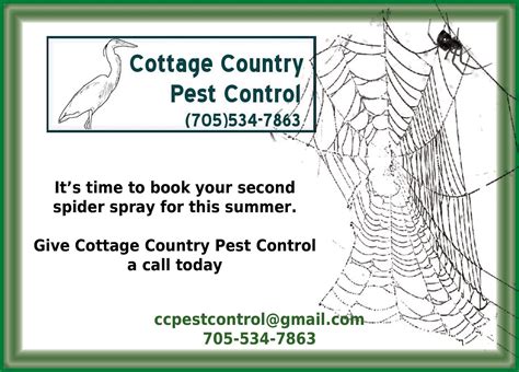 Cottage Country Pest Control July 2012