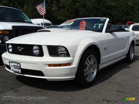 2007 Ford Mustang Gt Premium Convertible In Performance White 331014