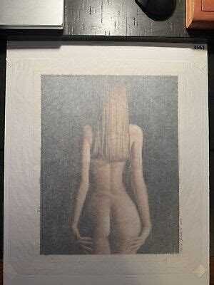Original Pastels Painting Of Nude Woman Ernie Centofanti Ebay