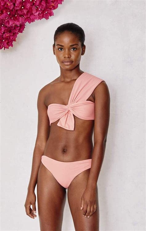 Our Most Sophisticated Bikini Yet The Venice One Shoulder Top Moves Seamlessly From Cabana To