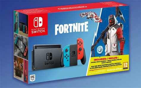 Switch Nintendo Lance Un Pack Spécial Fortnite Le 5 Octobre 2018