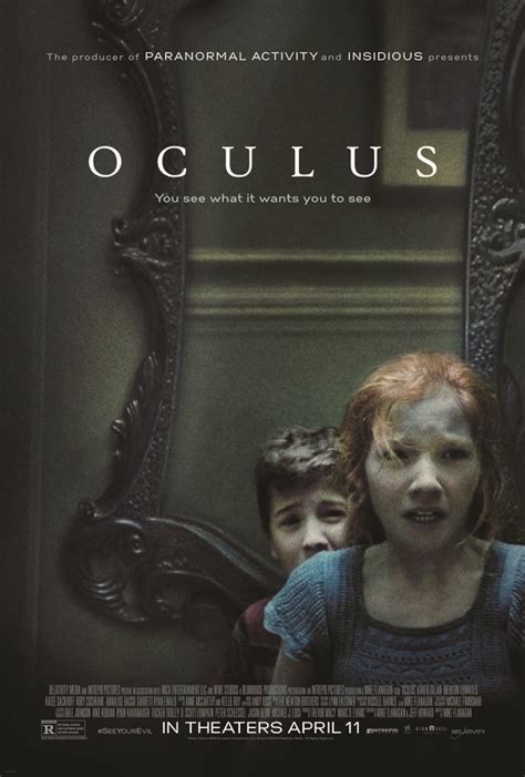 Movie Review Oculus Starring Karen Gillan Brenton Thwaites Katee Sackhoff Reviewstl