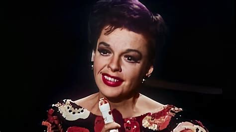 Smile Judy Garland The Judy Garland Show 1963 Colorized 4k 60fps