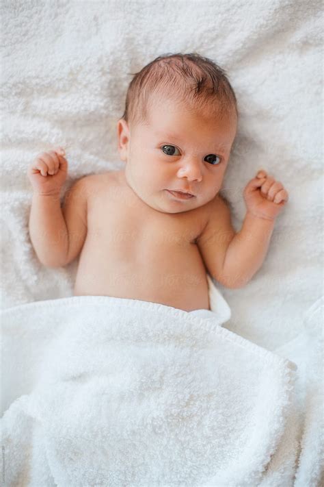 Newborn Baby Girl By Stocksy Contributor Lumina Stocksy