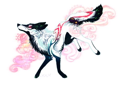 Auction Xyn Closed Anime Wolf Beautiful Wolves Fantasy Drawings