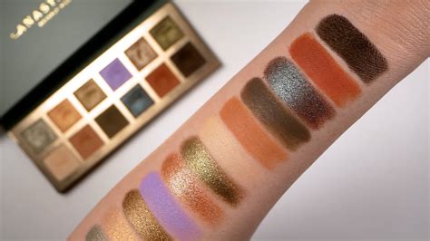 Anastasia Beverly Hills Nouveau Palette Live Swatches Youtube