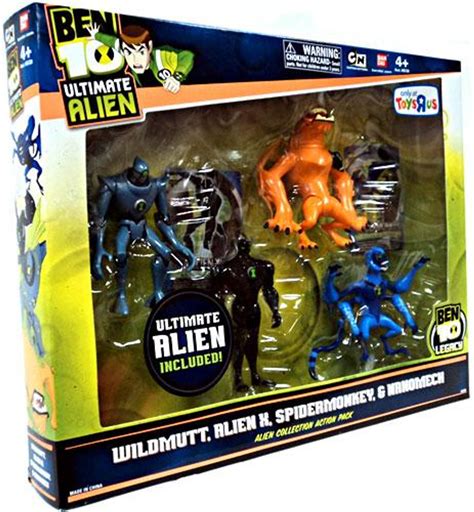 Ben 10 Ultimate Alien Alien Collection Action Pack 2 Exclusive 4 Action