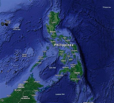 Philippines Map And Many More Printable International Maps Philippine