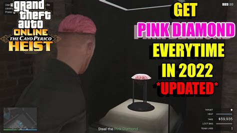 How To Get Pink Diamond Cayo Perico Every Time Gta Online Ace X Pro