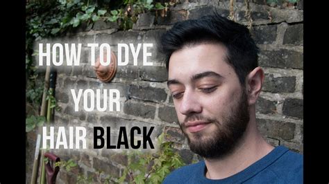 There are a few things you should know. How to Dye Your Hair Black For Men - YouTube