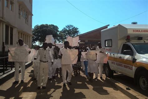 Ubh Nurses Protest Poor Working Conditions Newsday Zimbabwe