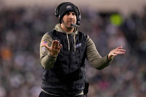 Eagles Nick Sirianni Doesnt Blame Refs For Commanders Loss We