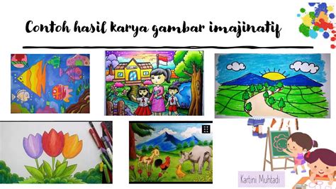 Guru sd smp sma contoh soal hots untuk kelas 4 sd k13. Contoh Gambar Imajinasi Untuk Anak Sd