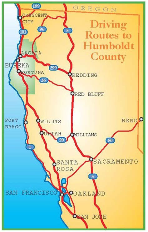 Where Is Humboldt County California On Map New Jersey Map