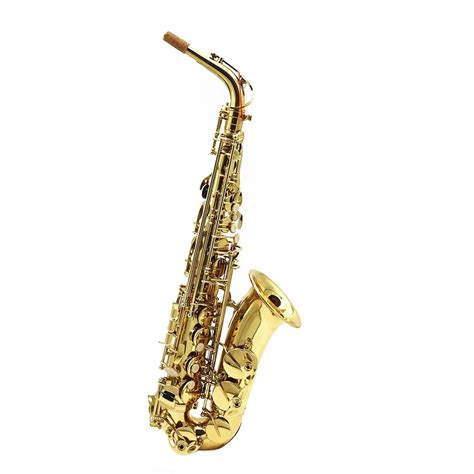 Summina Eb Alto Saxophone Brass Lacquered Gold E Flat Sax 82z Key Type