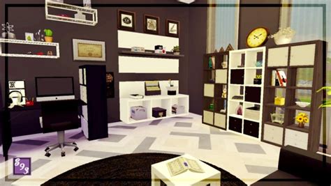 The Stories Sims Tell Modern Spectrum Black Study Sims 4 Downloads