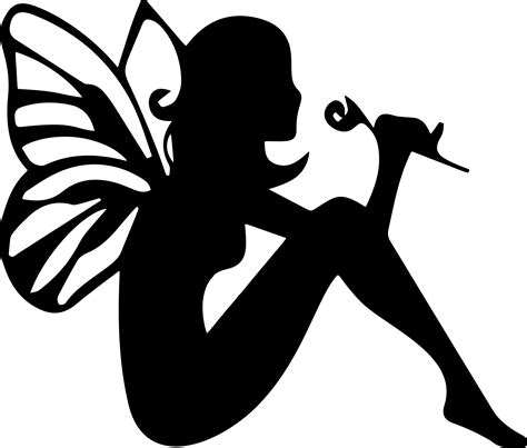 Tooth Fairy Silhouette Clip Art Tooth Fairy Png Download 22761937