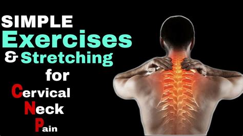 Cervical Neck Pain Relief Exercises And Stretching Youtube