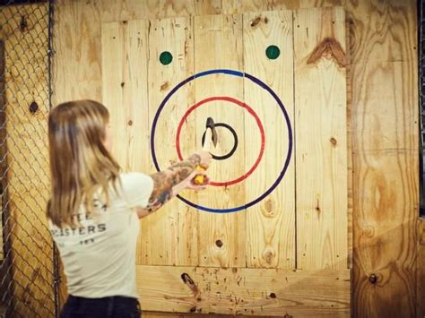 Ax Throwing Bar Sets Opening Date In Durham Out And About At Durham Drinking Beer