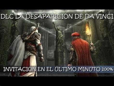 Assassins Creed Brotherhood Dlc La Desaparici N De Da Vinci