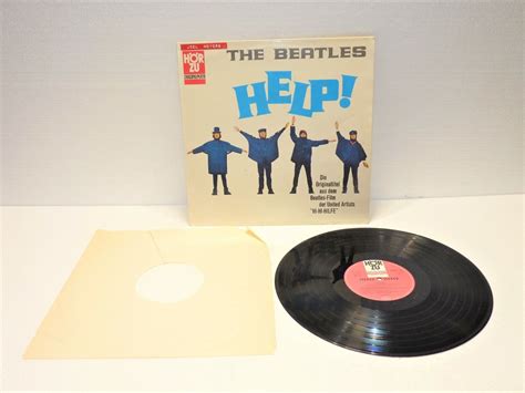 The Beatles Help Vinyl 1965 1966 2nd Germany Lp Record Hor Zu G