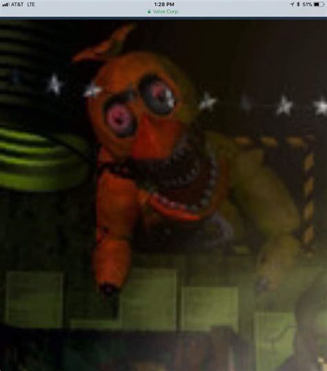 Animatronic Of The Day Withered Chica Five Nights At