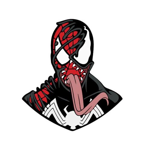 Spiderman Venom SVG File Digital Cricut Layered SVG | Etsy