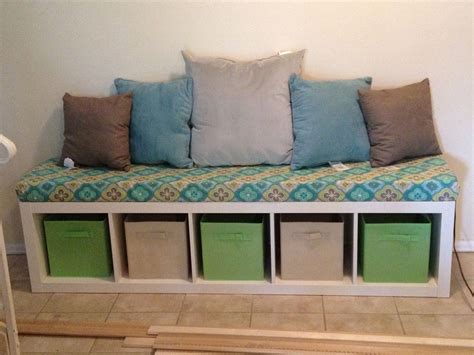 The ibiza loveseat is the two seat option of this versatile stationary set designed to fit your space and style. Ikea Bookcase Used As Bench - Home Maximize Ideas