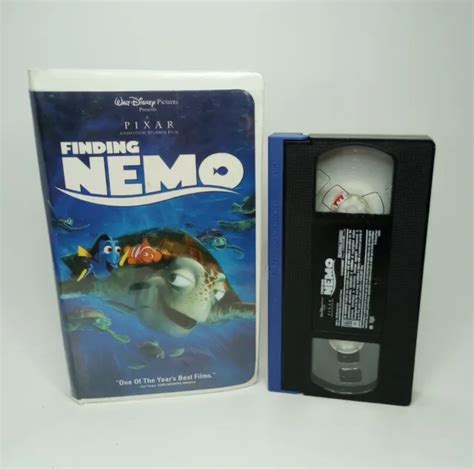 Finding Nemo Original Vhs Clamshell Disney Pixar Buena Vista