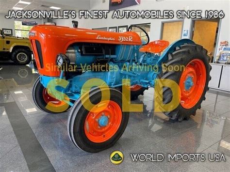 1960 Lamborghini Tractor 3352r Tractor Collector Series For Sale