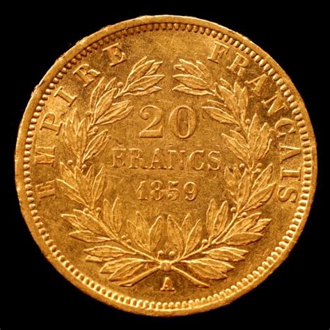 France 20 Francs 1859 A Napoleon Iii Gold Catawiki