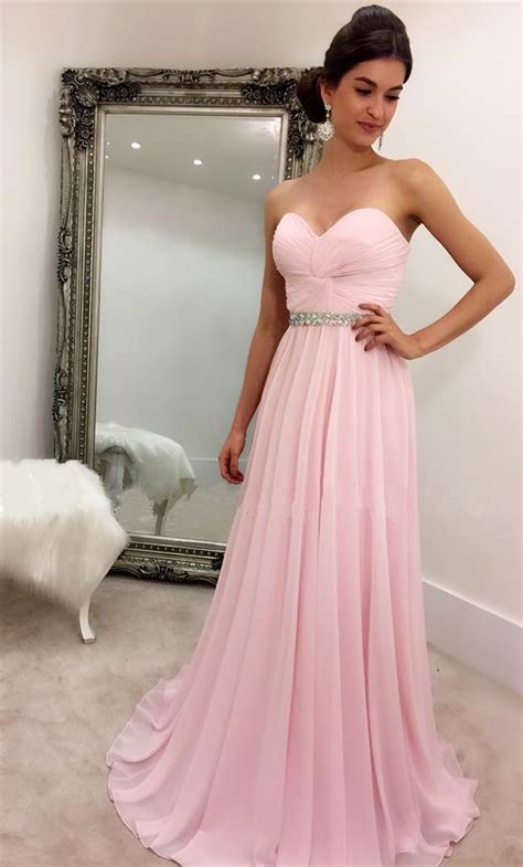 Baby Pink Prom Dress Prom Dressesgraduation Party Dresses Prom