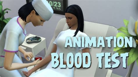 Animation The Sims 4 Blood Test Youtube