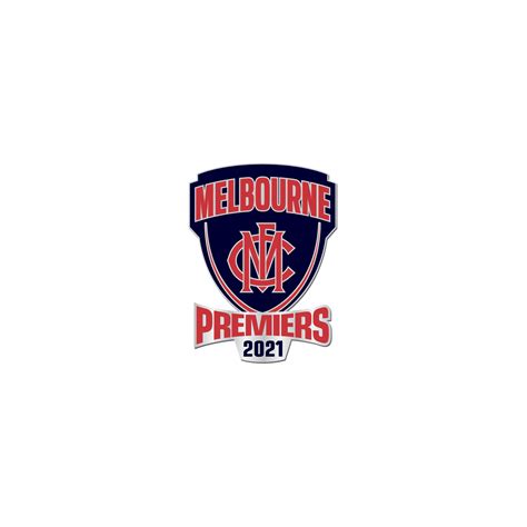 Melbourne Demons Afl 2021 Premiers Logo Pin