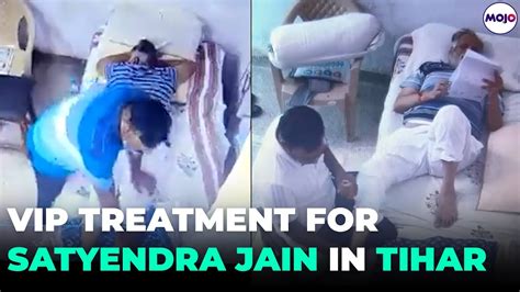 Body Massage Inside Jail I Viral Video Of Aaps Satyendra Gives Bjp New Ammunition Youtube