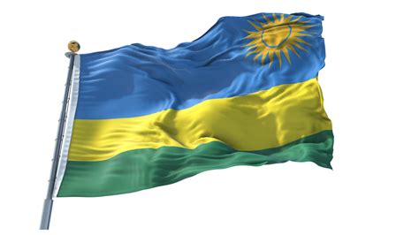 Rwanda Flag Png 12375713 Png