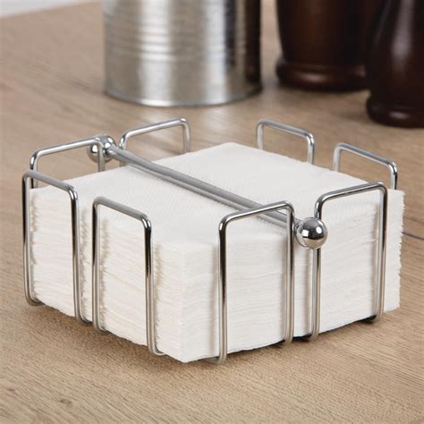 Many napkin holders come with weighted arms or handles that can be. Olympia Cocktail Napkin Holder With Weight Bar Wire ...