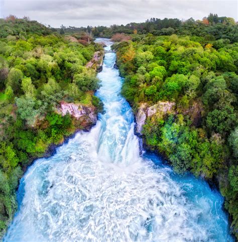 Picture Of The Day Huka Falls New Zealand Twistedsifter